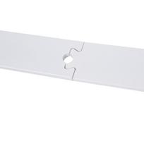 stumdomu sistemu begelis - HOMCOM Stumdomų durų furnitūros rinkinys 183 cm, balta (White) - 4 nuotrauka