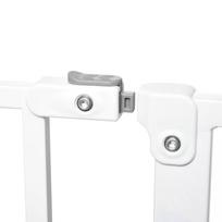 varteliai vaikams - PawHut šunų durų varteliai, 75-115 cm, balti (White) - 3 nuotrauka