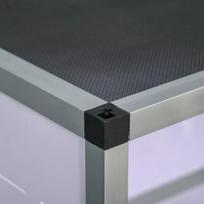 terariumas - Pawhut Terariumas ropliams, varliagyviams ir voragyviams, pagamintas iš aliuminio 120 x 40 x 40 cm - 3 nuotrauka