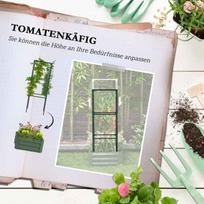 atramos augalams - Outsunny Pakeliama lysvė su atramomis - žalia spalva - 7 nuotrauka