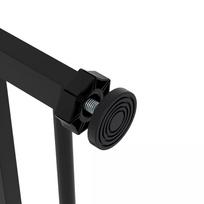 metalas varteliai - PawHut Apsauginiai varteliai šunims, 74-80 cm, juodas (Black) - 2 nuotrauka