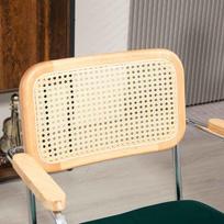 biuro kede tinkline - Biuro kėdė VLX Mesh Fabric 289514, žalia - 4 nuotrauka