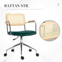 biuro kede tinkline - Biuro kėdė VLX Mesh Fabric 289514, žalia - 7 nuotrauka
