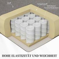homcom fotelis elektrinis - Fotelis HOMCOM Elektrinis televizoriaus krėslas su atsilenkimo funkcija, šviesiai pilkas (Light Grey) - 5 nuotrauka