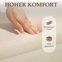 suoliukas daiktadeze - Suoliukas HOMCOM, smėlinis (Beige) - 6 nuotrauka