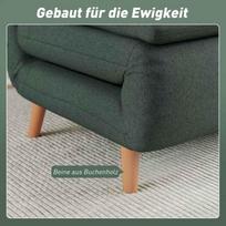 miegamasis fotelis pigu - Fotelis Halmar 3-in-1 Miegamoji Sofa, tamsiai žalias (Dark Green) - 4 nuotrauka