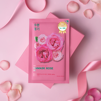 holika holika veido kauke - Holika Holika Pure Essence Mask Sheet Damask Rose veido kaukė - 2 nuotrauka