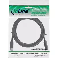 6 pin kabelis - InLine FW-84 FireWire 400 - 800 1394 kabelis 6/9-pin, 5 m - 2 nuotrauka