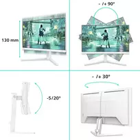 monitorius philips evnia - PHILIPS 24M2N3201P/00 - 8 nuotrauka