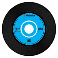 cd r - CD-R Verbatim [ slim jewel case 10 | 700MB | 48x | Data Vinyl | DataLife+ AZO ] - 3 nuotrauka