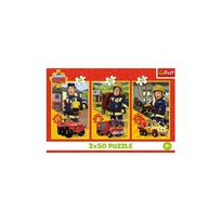 delione 3 - Trefl Fireman Sam Fire Station Crew 34880, 3 x 50 det. - 2 nuotrauka