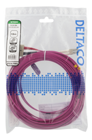 lc duplex multimode 15m - DELTACO OM4, LC - SC, duplex, multimode, 50/125, 15m / LCSC-715 - 2 nuotrauka