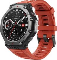 amazfit t rex 3 - Amazfit T-Rex 3 Lava (Raudonas) - 4 nuotrauka