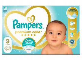 pampers premium care 6 - Pampers Premium Care S3 120 - 3 nuotrauka