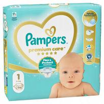 pampers 4 dydis - Pampers Premium Care, 1 dydis, 2-5 kg, 94 vnt. - 2 nuotrauka