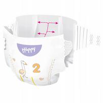 sauskelnes 3 - HAPPY sausk.vaik.Mini N38, 3-6 kg  - 3 nuotrauka