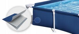 bestway baseinas - Bestway Steel Pro 56401 antžeminis baseinas Karkasinis baseinas Stačiakampis 1200 L Mėlyna - 3 nuotrauka