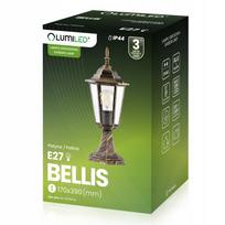lauko zibintas - Sodo šviestuvas lauko E27 žemas žibinto atspalvis 40cm patina BELLIS LUMILED - 2 nuotrauka