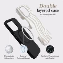 telefono deklas 16 - MIO Sandy Zebra Magsafe Case Compatible for iPhone 16 - 4 nuotrauka