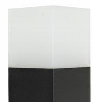 pastatomas lauko sviestuvas - Pastatomas lauko šviestuvas Su-Ma Cube, 20W, E27, IP44, juodas, 8 cm x 33 cm - 3 nuotrauka