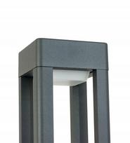sviestuvo stulpas - Pastatomas lauko šviestuvas Su-Ma Fan FKW-800, 11W, G53, IP54, pilkas, 12 cm x 80 cm - 2 nuotrauka
