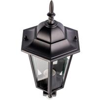 lauko zibintas - Lauko E27 žibintas Sodo sieninis šviestuvas su judesio jutikliu Juodas BELLIS LUMILED - 7 nuotrauka