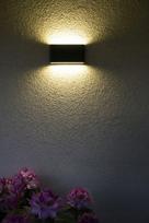 lauko sviestuvai - Sieninis lauko šviestuvas Su-Ma Slim, 12W, LED, IP54, juodas, 17.5 cm x 9 cm - 3 nuotrauka
