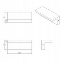 lauko led 10w - LED sieninis lauko šviestuvas TESA LED/10W/230V IP54 juoda - 2 nuotrauka