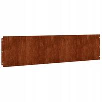 apvadu lankstai - Vejos apvadai ICMA, 10vnt., 25x103cm, lankstus Corten plienas - 2 nuotrauka