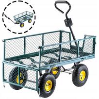 brezentas - Karutis, transportavimo priekaba, 300 kg, su brezentu - 4 nuotrauka