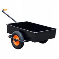 transportavimo ratai - UN Sodo vežimėlis W180, metalinis, 300 kg - 3 nuotrauka