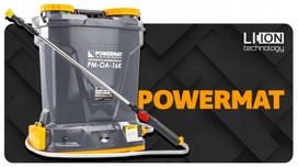 akumuliatorinis purkstuvas - Akumuliatorinis purkštuvas su priedais 16L Powermat - 3 nuotrauka