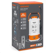 akumuliatorinis sodo purkstuvas - Akumuliatorinis sodo purkštuvas Daewoo DSA 7Li Mix, 7 l - 2 nuotrauka