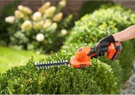 black decker gyvatvores - Black & Decker BCSS18B-XJ, akumuliatorinės žolės ir gyvatvorių žirklės, 18 V - 4 nuotrauka