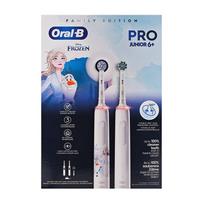 frozen rinkiniai - Oral-B Pro 3 3000 Baltas (White) + Oral-B Junior Frozen - 4 nuotrauka