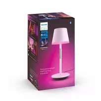 nesiojama darbo led - Philips Hue Go nešiojama stalinė lempa balta (White) - 2 nuotrauka
