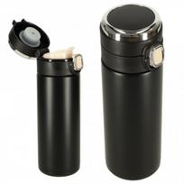 smart gertuves - Termo puodelis - termosas 420ML su LED temperatūros indikatoriumi, juodas - 3 nuotrauka