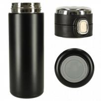 smart gertuves - Termo puodelis - termosas 420ML su LED temperatūros indikatoriumi, juodas - 4 nuotrauka