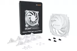 be quiet! silent wings 4 - be quiet! Silent Wings 4 120mm PWM Didelio Greičio Balta (White) - 2 nuotrauka