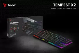 su zaidimu klaviaturos - Savio Tempest X2 Outemu Brown, Mechaninė Klaviatūra RGB (Ruda) - 3 nuotrauka
