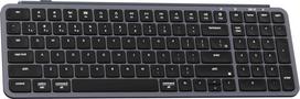 keychron - Keychron B2 Pro Wireless (B2P-K1) - US išdėstymas - Ultra Low Profile Scissor - Kosminė pilka (Pilka) Membraninė Belaidė Klaviatūra - 2 nuotrauka