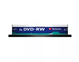 dvd rw - DVD+RW Verbatim [ cake box 10 | 4.7GB | 4x ] - 3 nuotrauka