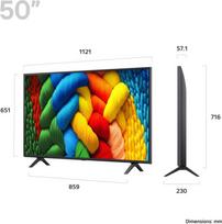 50” tv - LG 50NANO80A6B - 5 nuotrauka