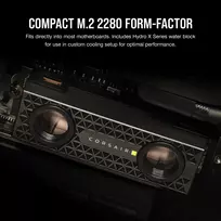 pcie gen5 nvme m 2 - Corsair MP700 Pro SE Hydro X 2TB M.2 - 3 nuotrauka