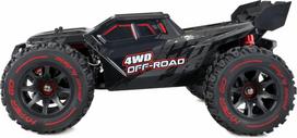 radijo bangomis valdomas zaislas - Amewi Hyper GO Truggy brushless 4WD 1:14 RTR Juodas (Black) - 5 nuotrauka