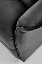 reglaineris 2 - Fotelis reglaineris Leisure Furniture Semir 2, juodas (Black) - 5 nuotrauka