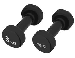 svarmenys 3 kg - Klasikiniai hanteliai 4Fizjo, 3 kg - 5 nuotrauka