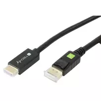 displayport to hdmi cables - Techly DisplayPort To HDMI Cable 1m Black - 6 nuotrauka
