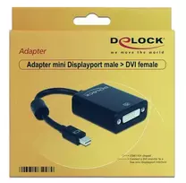 displayport to dvi - Delock Adapter Displayport mini to DVI-I - 3 nuotrauka