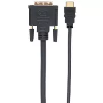 hdmi to dvi d cable - Techly HDMI to DVI-D Cable 3m Black - 2 nuotrauka